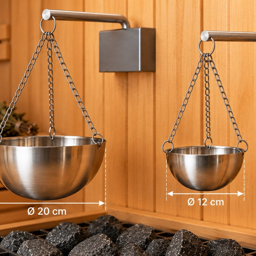 Hanging Sauna Aroma Bowl - 12/20 cm